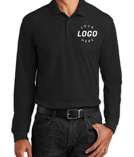 Port Authority Lightweight Classic Pique Long Sleeve Polo