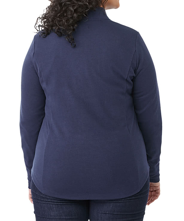 Elevate Women's Rigi Eco Knit Half Zip Sweatshirt