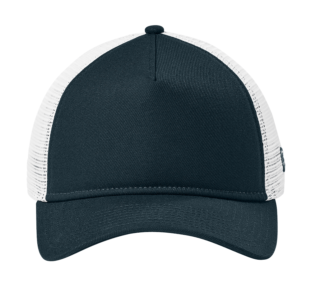 New Era A-Frame Five-Panel Snapback Trucker Hat - Embroidered-default