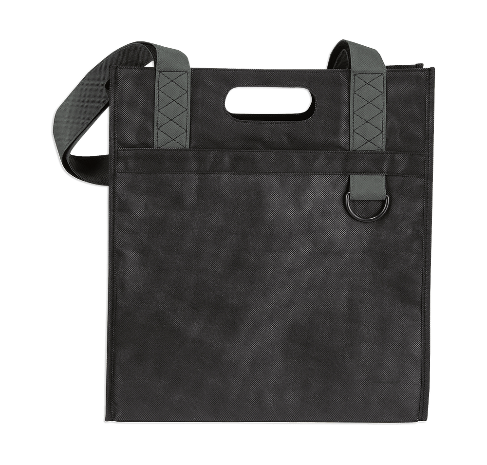 Large Dual-Carry Non-Woven Tote Bag-default