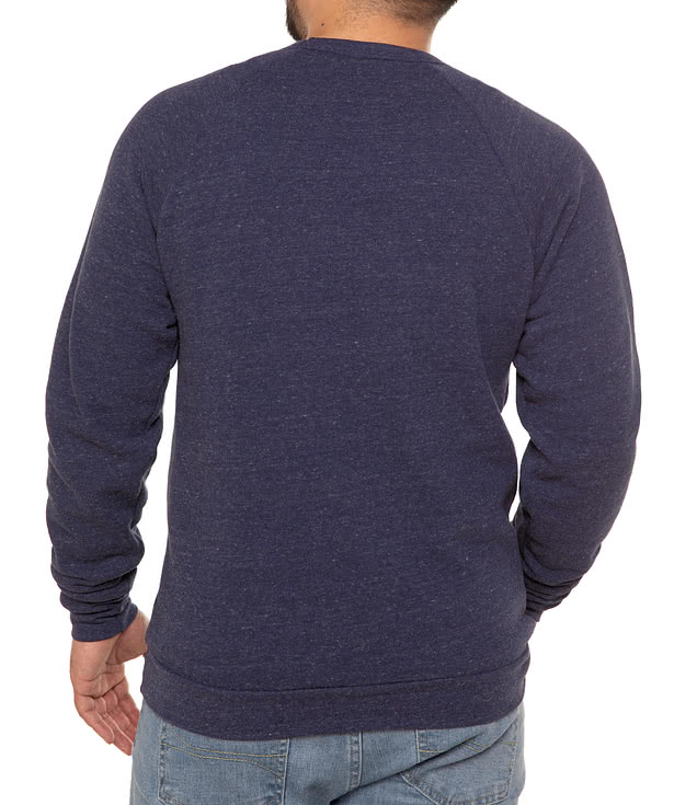 Royal Apparel USA-Made Tri-Blend Crewneck Sweatshirt