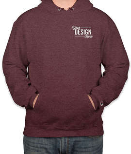 Embroidered Champion Powerblend Pullover Hoodie