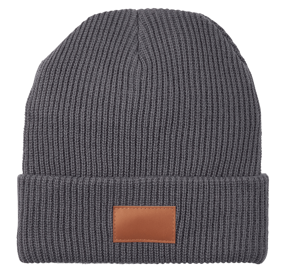 Cuffed Rib Knit Beanie-default