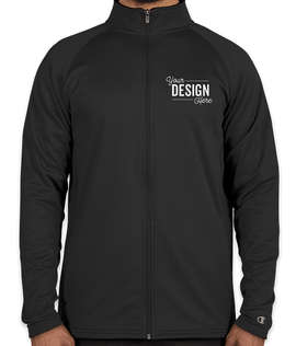Champion Performance Full Zip Jacket - Color: Black / Black