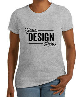 District Women's Perfect Blend T-shirt - Color: Light Heather Grey
