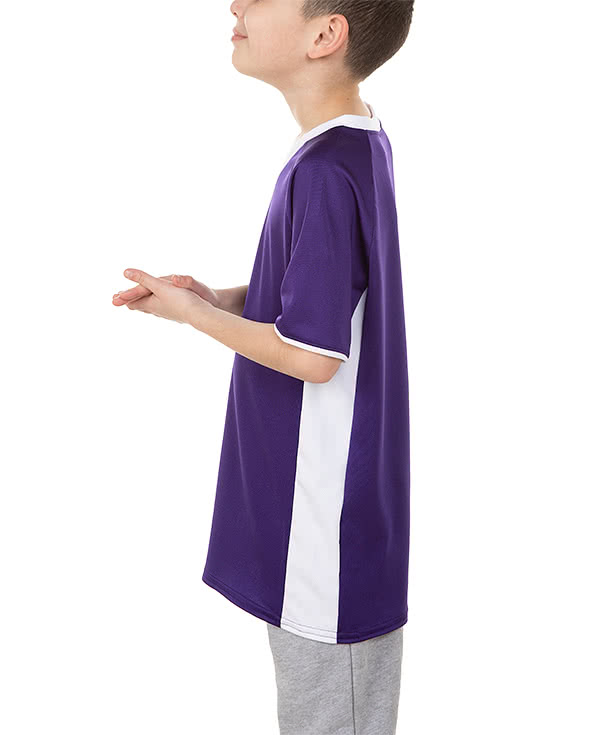 Augusta Youth Cutter+ UPF 50 V-Neck Jersey