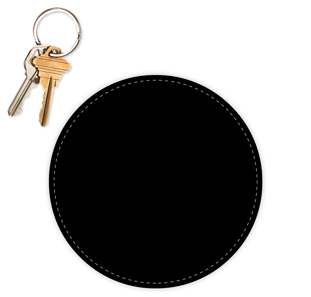 5.5 in. Circle Car Magnet-default