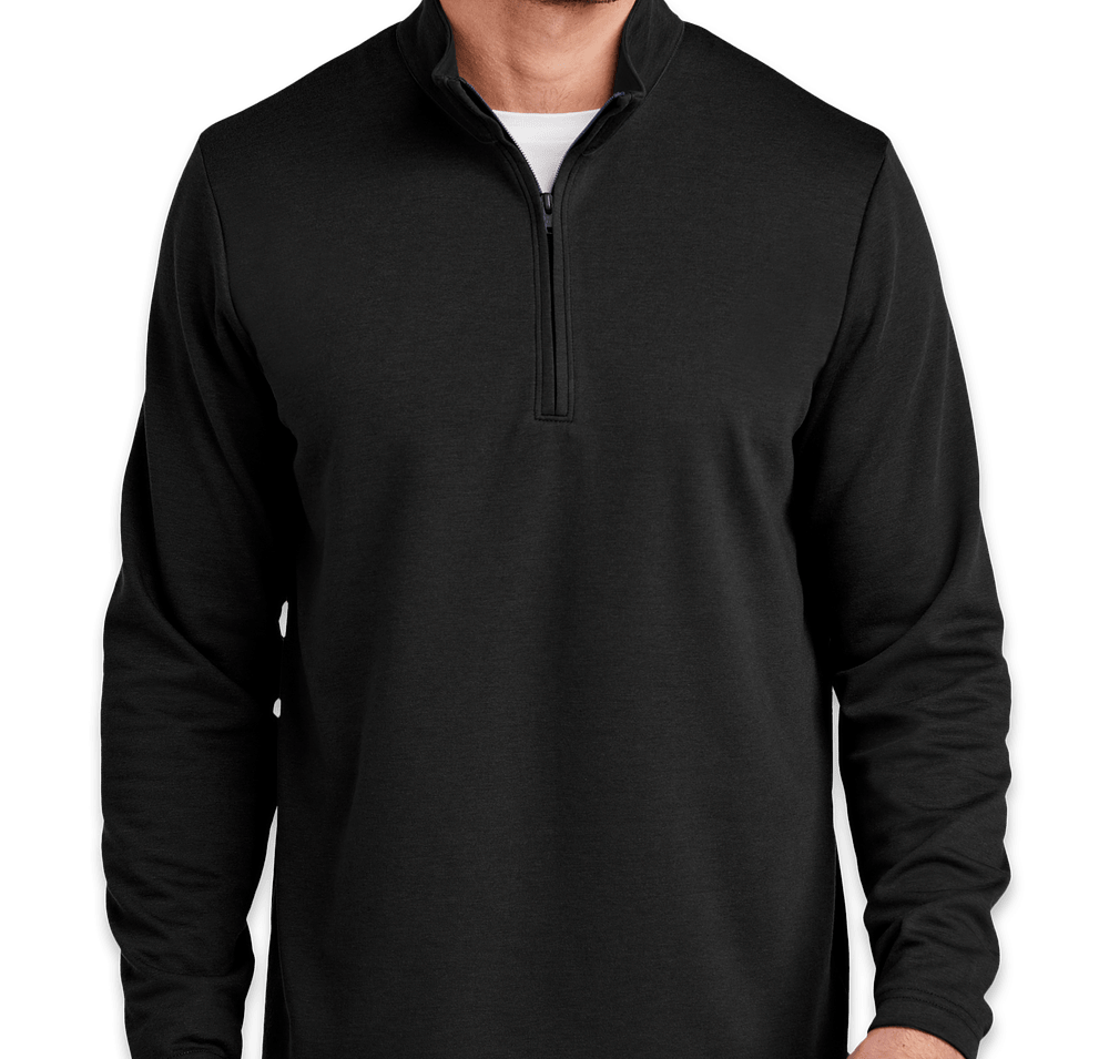 TravisMathew Coveside Lightweight Quarter Zip Sweatshirt-default