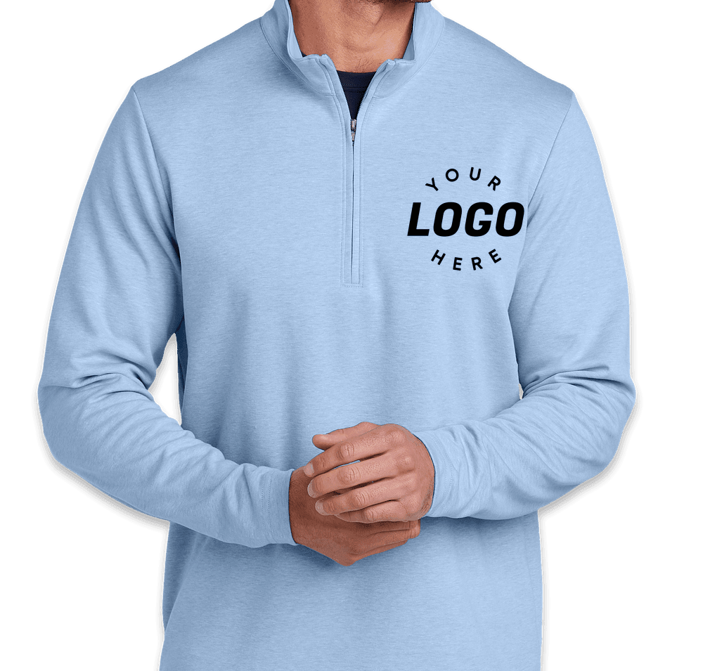 TravisMathew Coveside Lightweight Quarter Zip Sweatshirt | Custom