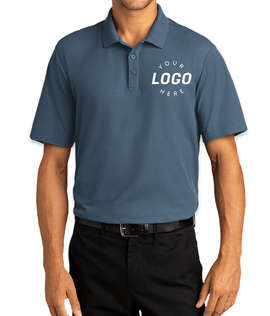 Port Authority SuperPro React Polo - Embroidered - Color: Regatta Blue