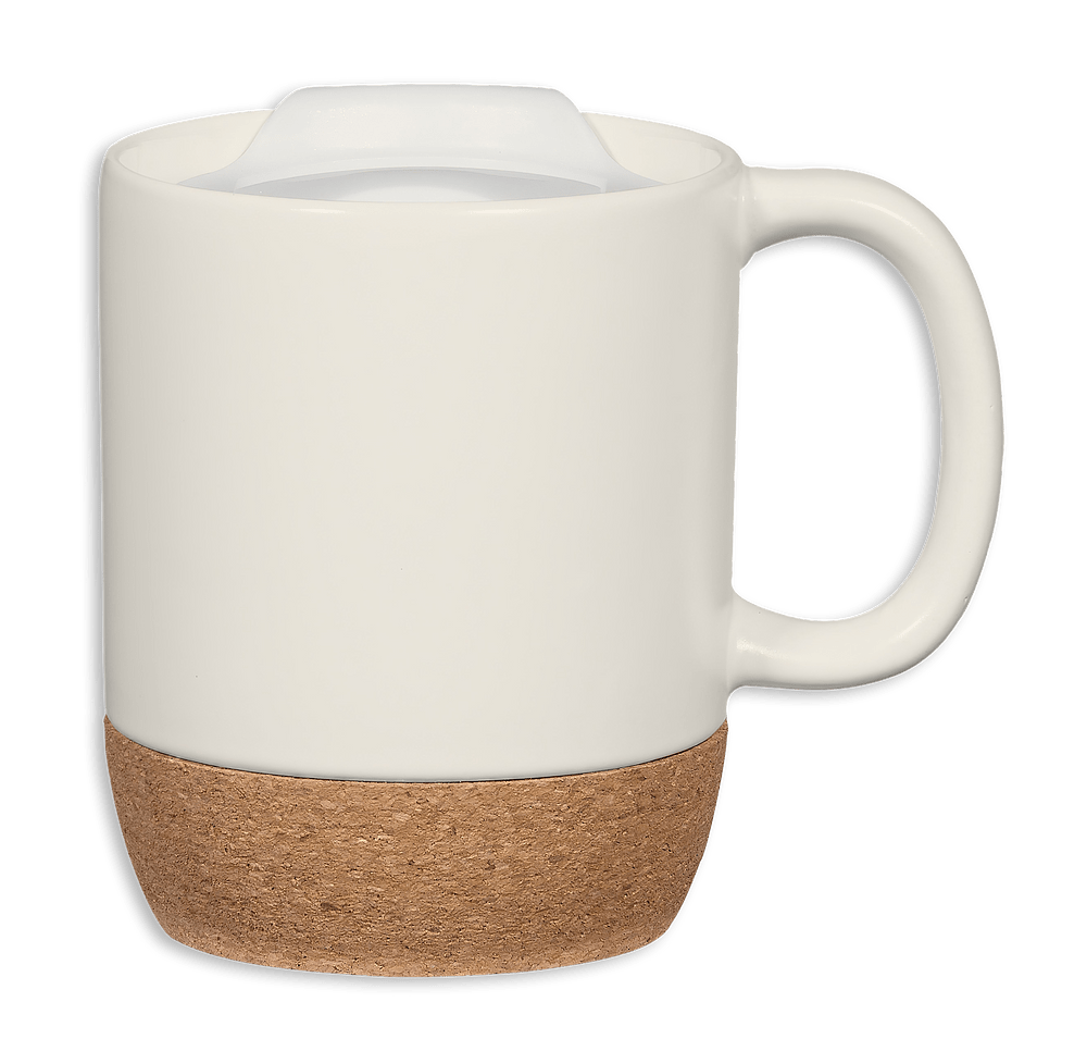 14 oz. Ceramic Cork Base Mug-default