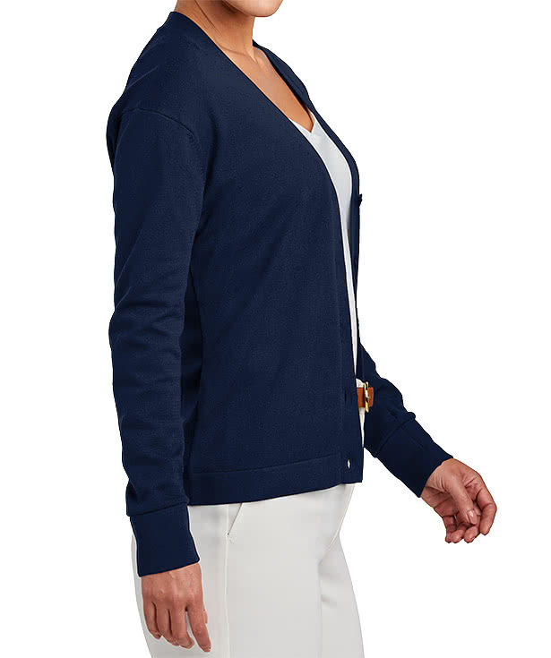 Brooks Brothers Women’s Cotton Stretch Button-Front Cardigan