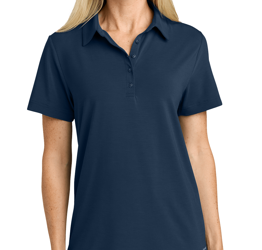 The North Face Women's Canyon Crest Recycled Performance Polo - Embroidered-default