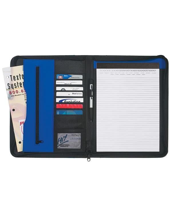 Contemporary Zippered Padfolio