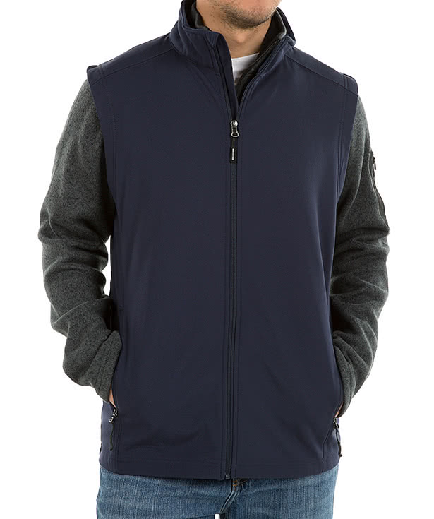 Core 365 Fleece Lined Soft Shell Vest - Printed
