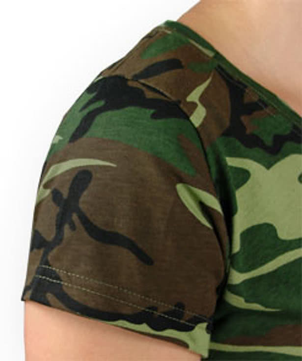 Code 5 Ladies Camo T-shirt