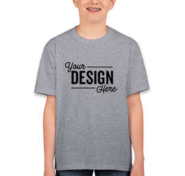 Canada - Fruit of the Loom Youth 100% Cotton T-shirt - Color: Athletic Heather