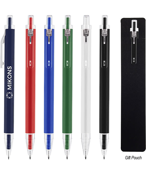 Evalyn Reycled Aluminum Ballpoint Pen (black ink)