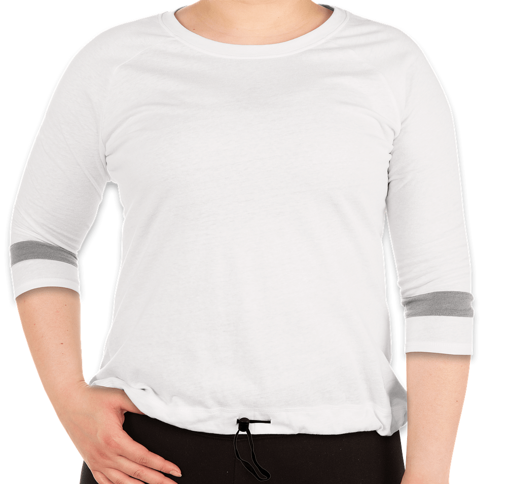 New Era Women's Tri-Blend Raglan T-shirt-default