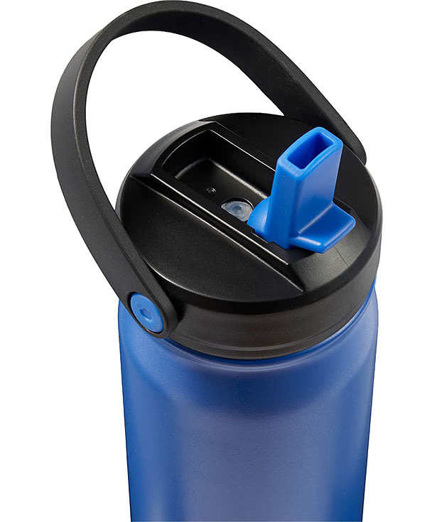 20 oz. Carpo Recycled Stainless Steel Water Bottle with Flip Straw