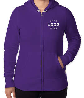 Roots Women's Paddlecreek Zip Hoodie - Color: Bright Purple