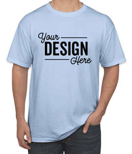 Canada - Gildan DryBlend 50/50 T-shirt - Color: Light Blue