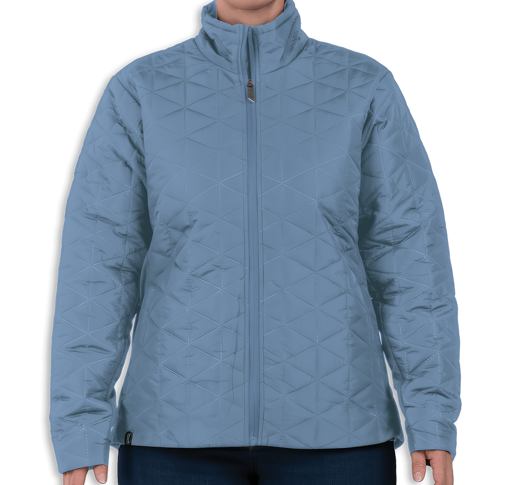 Holloway Women's Repreve Recycled Quilted Insulated Jacket-default