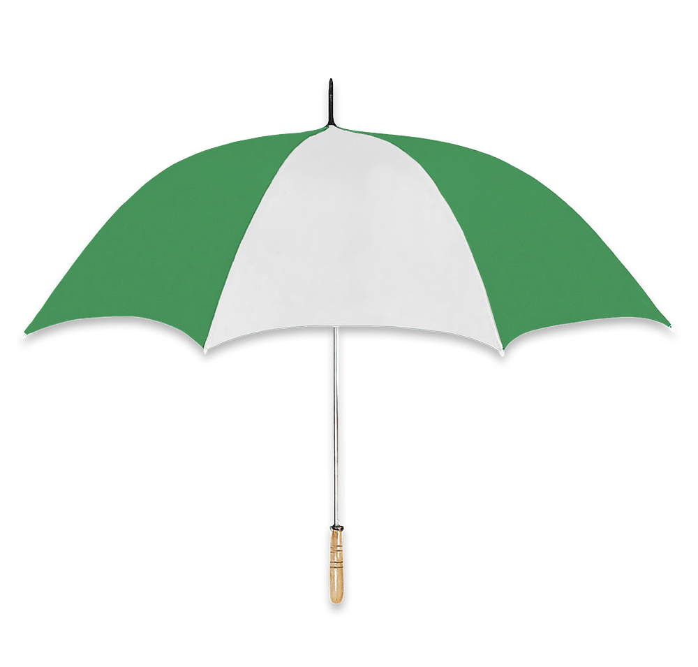 60" Arc Color Block Golf Umbrella-default