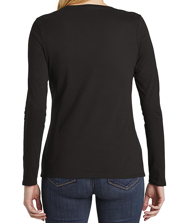 District Women's V.I.T. Long Sleeve V-Neck T-shirt