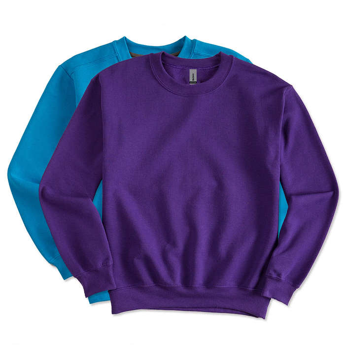 Design Custom Printed Gildan Lightweight Crewneck Sweatshirts Online at  CustomInk