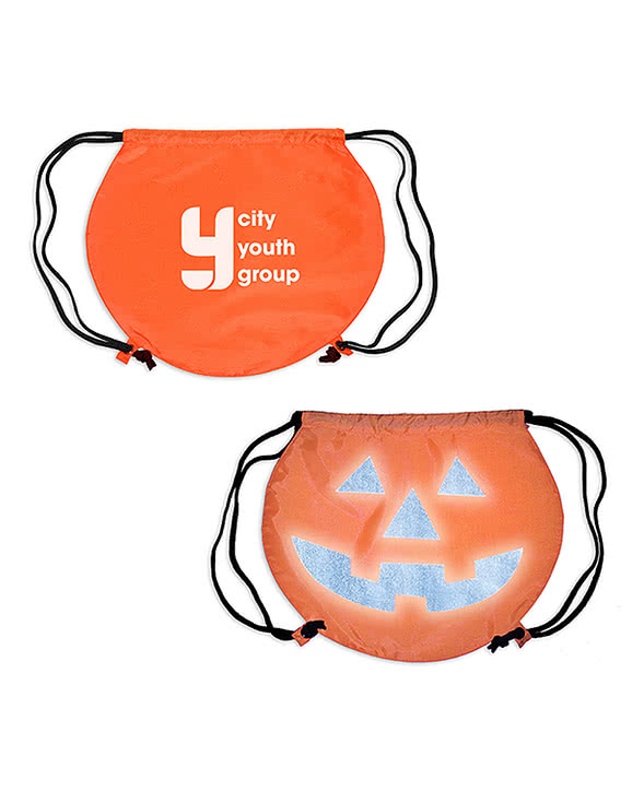 Pumpkin Drawstring Bag