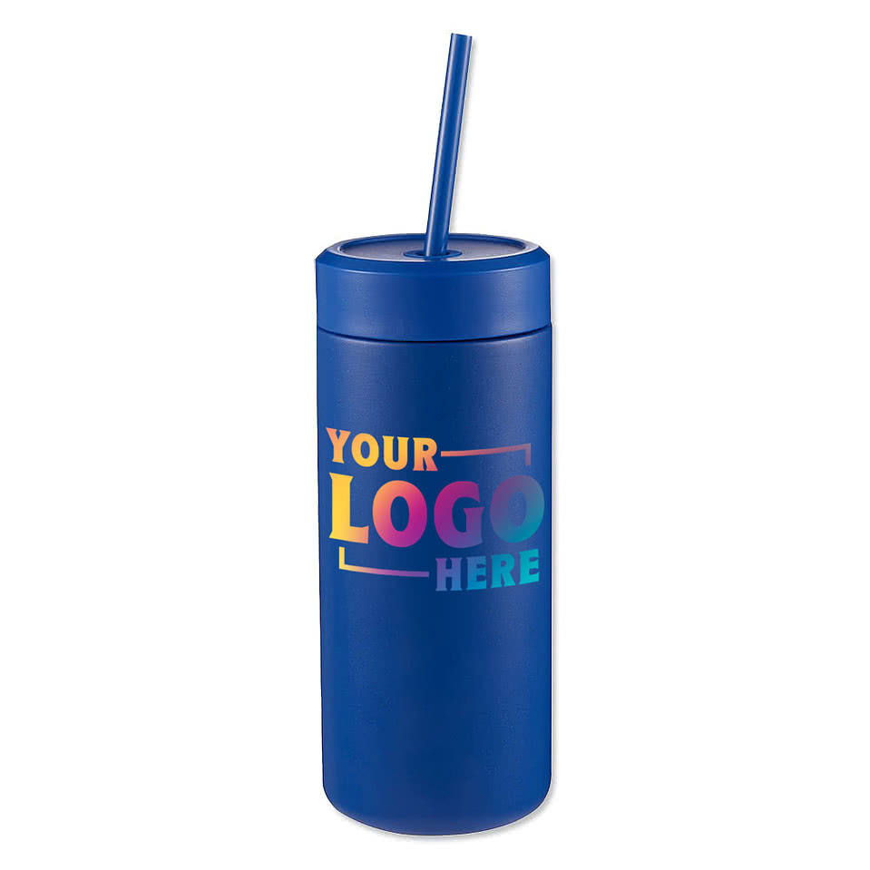 Full Color 20 oz. Sol Tonal Tumbler with Straw