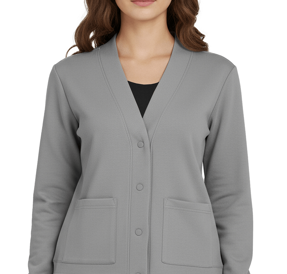 Holloway Women's Heritage Prep French Terry Button-Front Cardigan-default