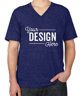 American Apparel Tri-Blend V-Neck T-shirt