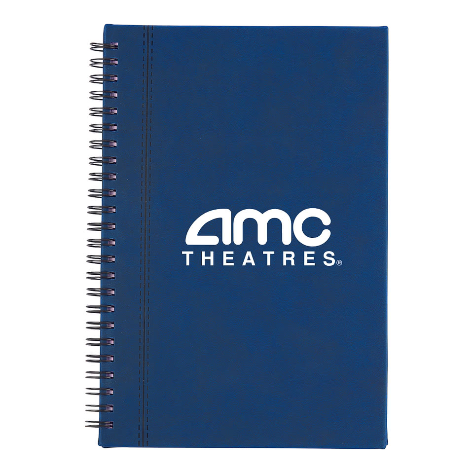 Bergamo Soft Touch Hard Cover Spiral Notebook