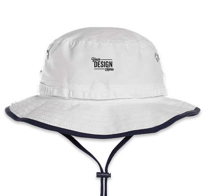 Nautica Adjustable Bucket Hat - White