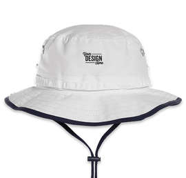Nautica Adjustable Bucket Hat - Color: White
