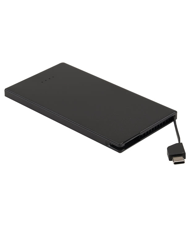 Full Color 4,000 mAh Cable Keeper Portable Power Bank