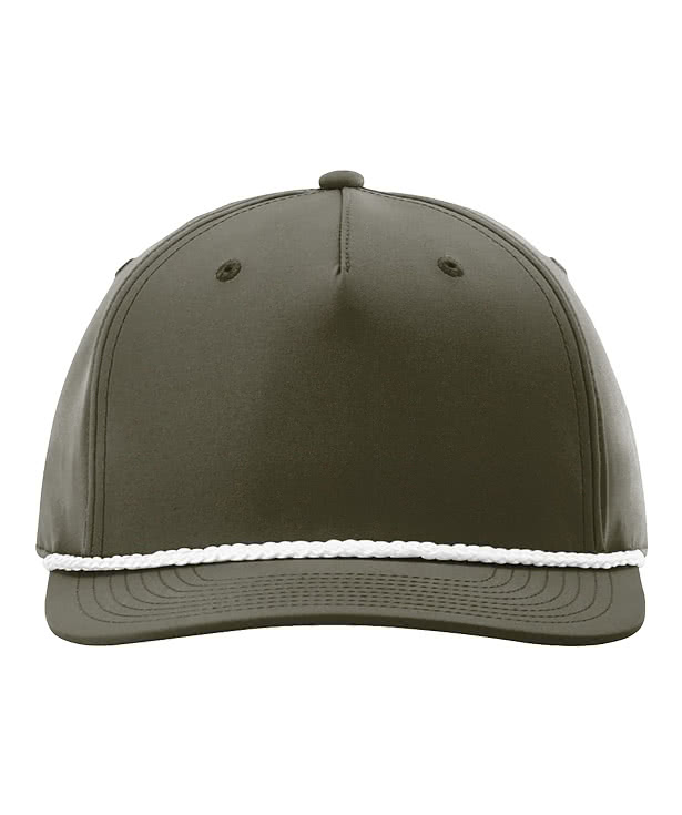 Richardson Five-Panel Classic Rope Baseball Hat - Embroidered