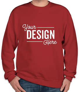 Russell Athletic Dri Power® Crewneck Sweatshirt - Color: Cardinal