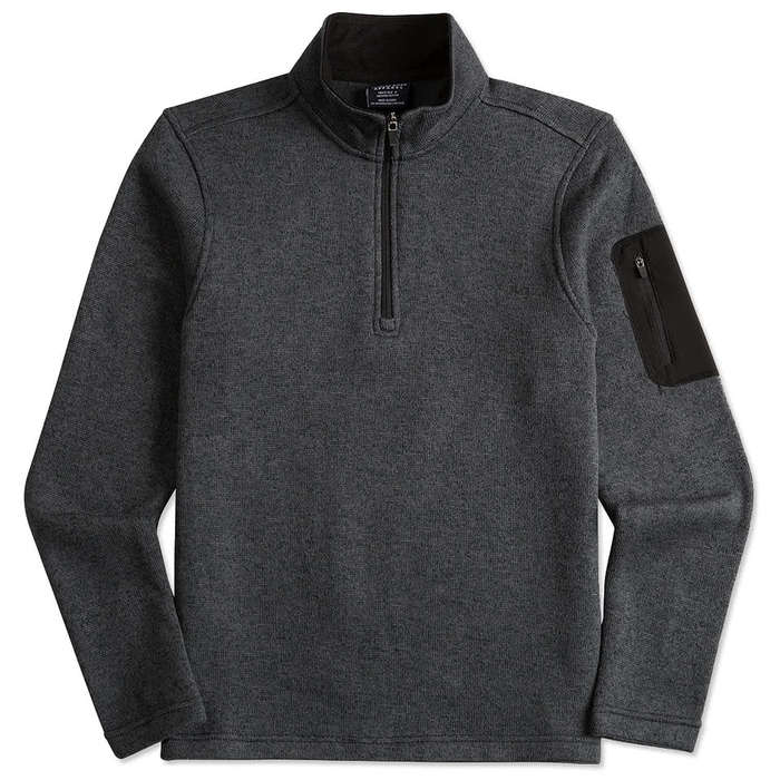 Charles River Quarter Zip Sweater Fleece Pullover