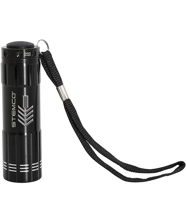 Laser Engraved Malcolm Recycled Aluminum Flashlight