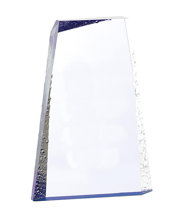 Laser Engraved Large Ice Mountain Award