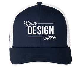Adidas Colorblock Trucker Hat - Color: Navy / White