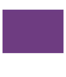 Full Color 10' Single Sided Tent Wall - Color: Team Purple