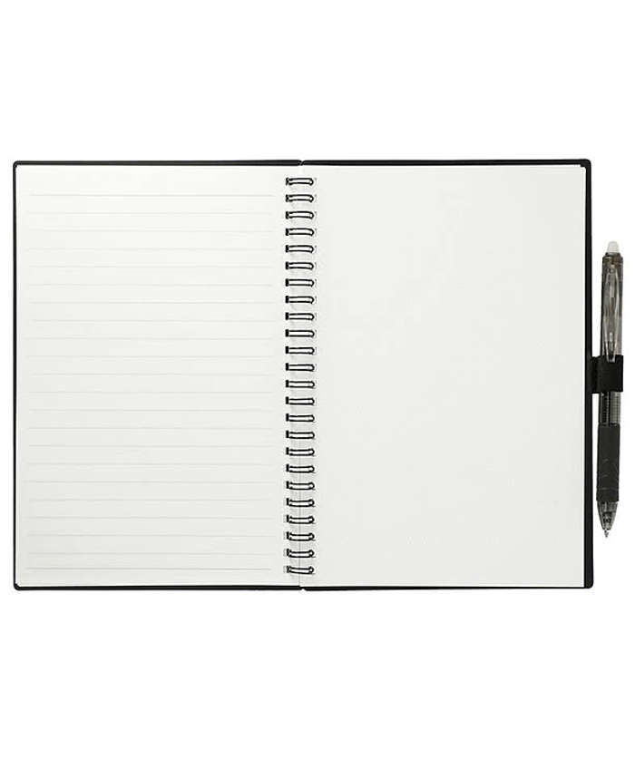 Customisable erasable notepad with stickers