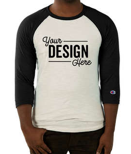 Canada - Champion Premium Fashion Raglan T-shirt - Color: Chalk White / Black