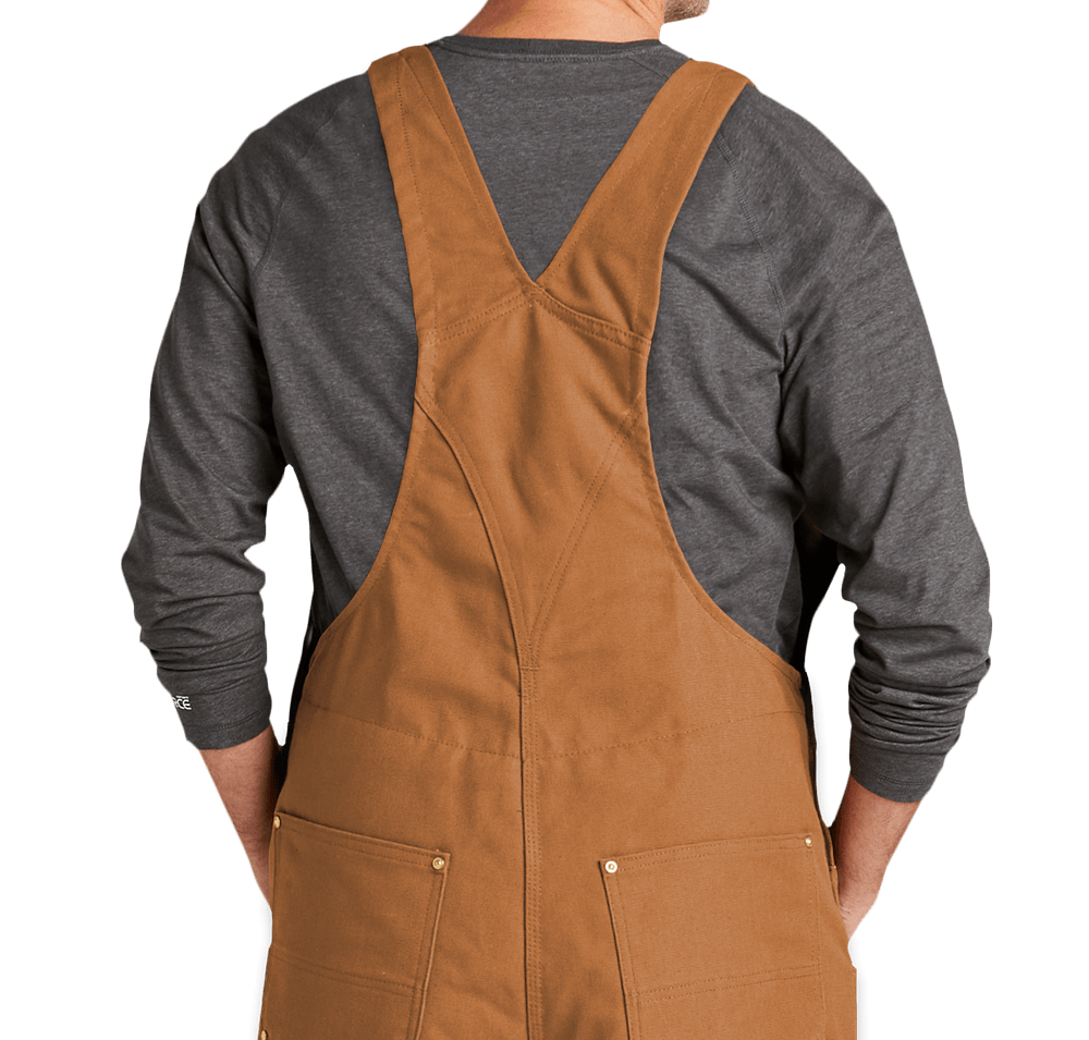 Carhartt Firm Duck Insulated Bib Overalls-default