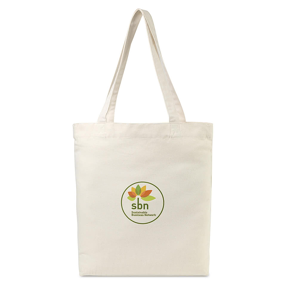 AWARE Recycled Cotton Gusset Bottom Tote Bag