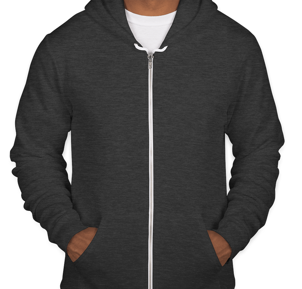 American Apparel USA-Made Flex Fleece Zip Hoodie-default